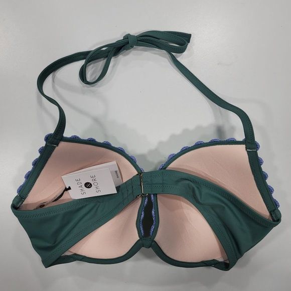 Shade & Shore Sage Crochet Bikini Top - Picture 9 of 10